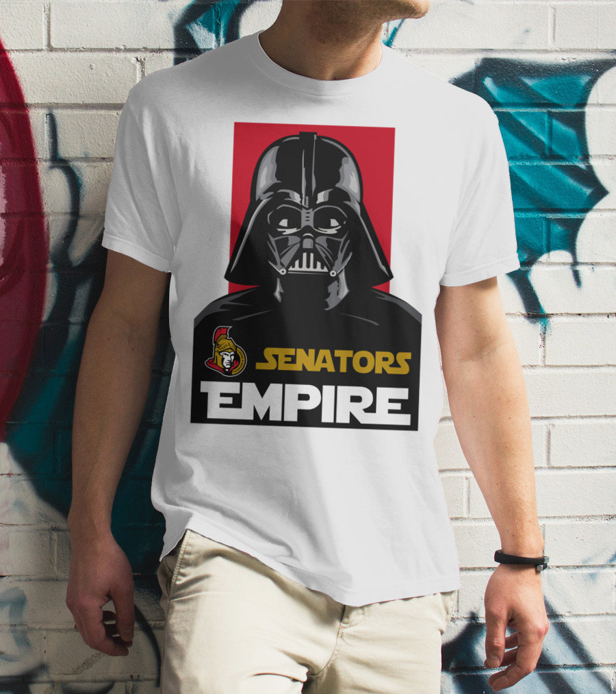 Ottawa Senators Darth Vader Empire NHL T-Shirt