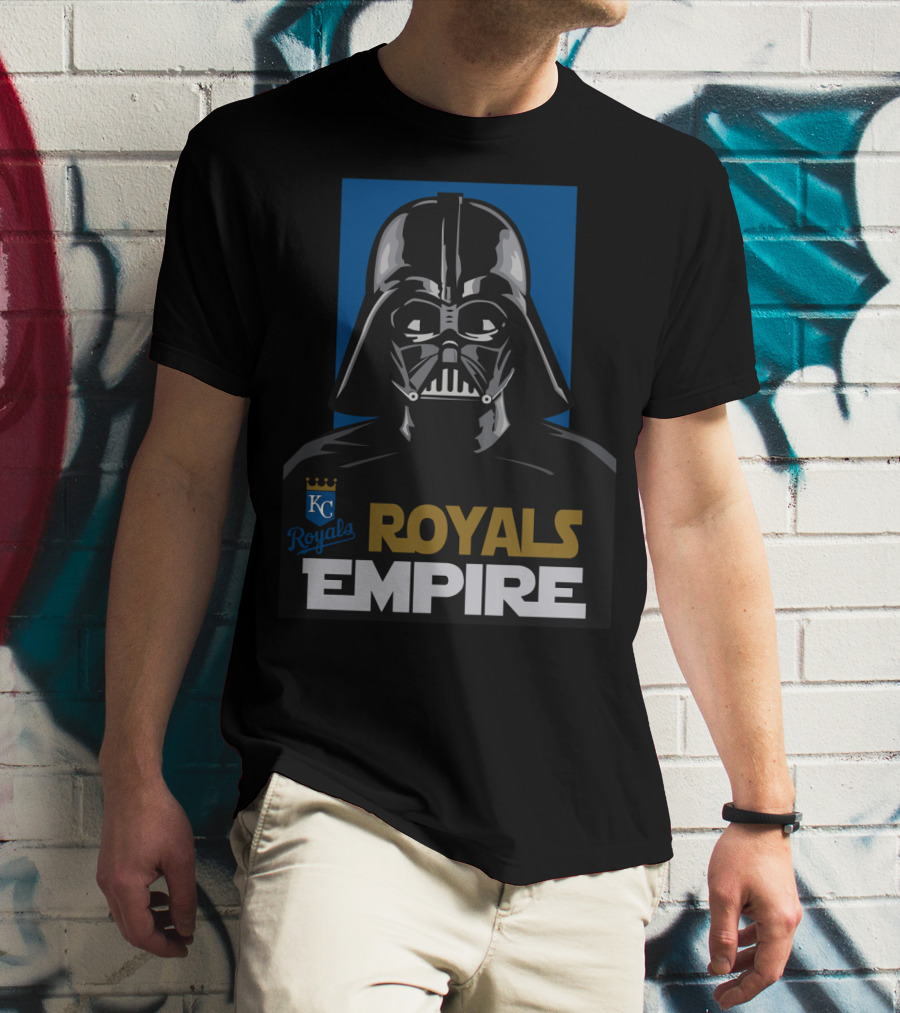 Kansas City Royals Empire Darth Vader Royals Empire T-Shirt