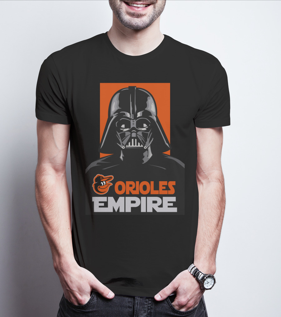 Orioles Empire Darth Vader Baltimore Orioles T-Shirt