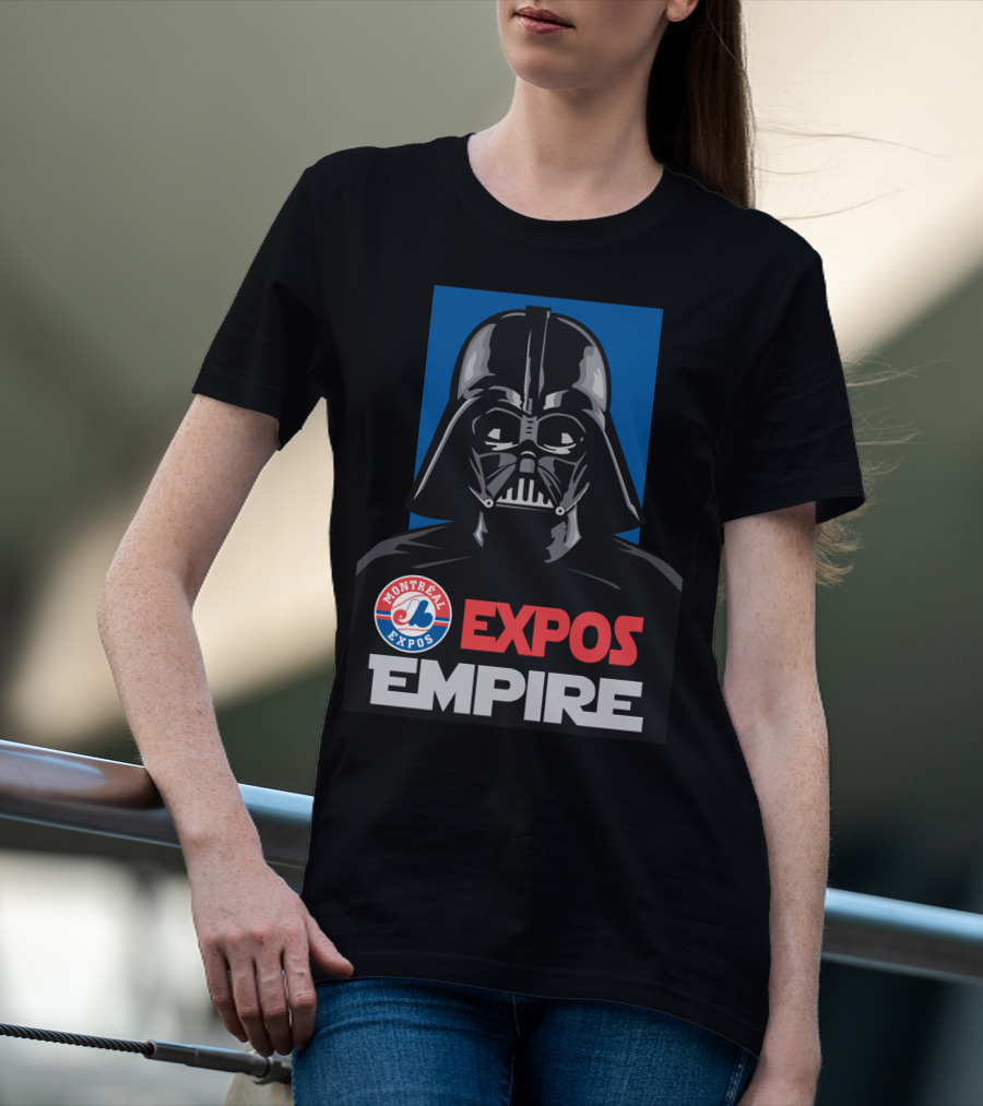 Montreal Expos Empire Darth Vader T-Shirt