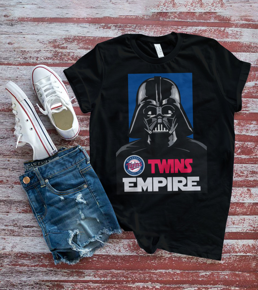 Minnesota Twins Baseball Club Darth Vader Twins Empire T-Shirt