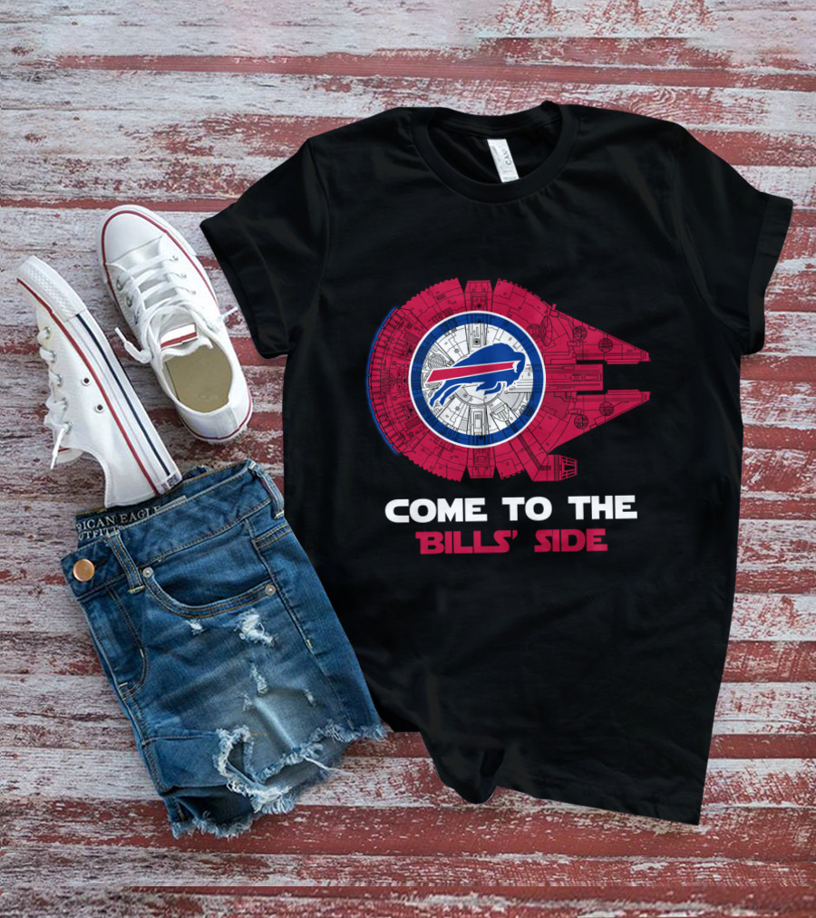 Buffalo Bills Millennium Falcon Come To The Bills' Side T-Shirt