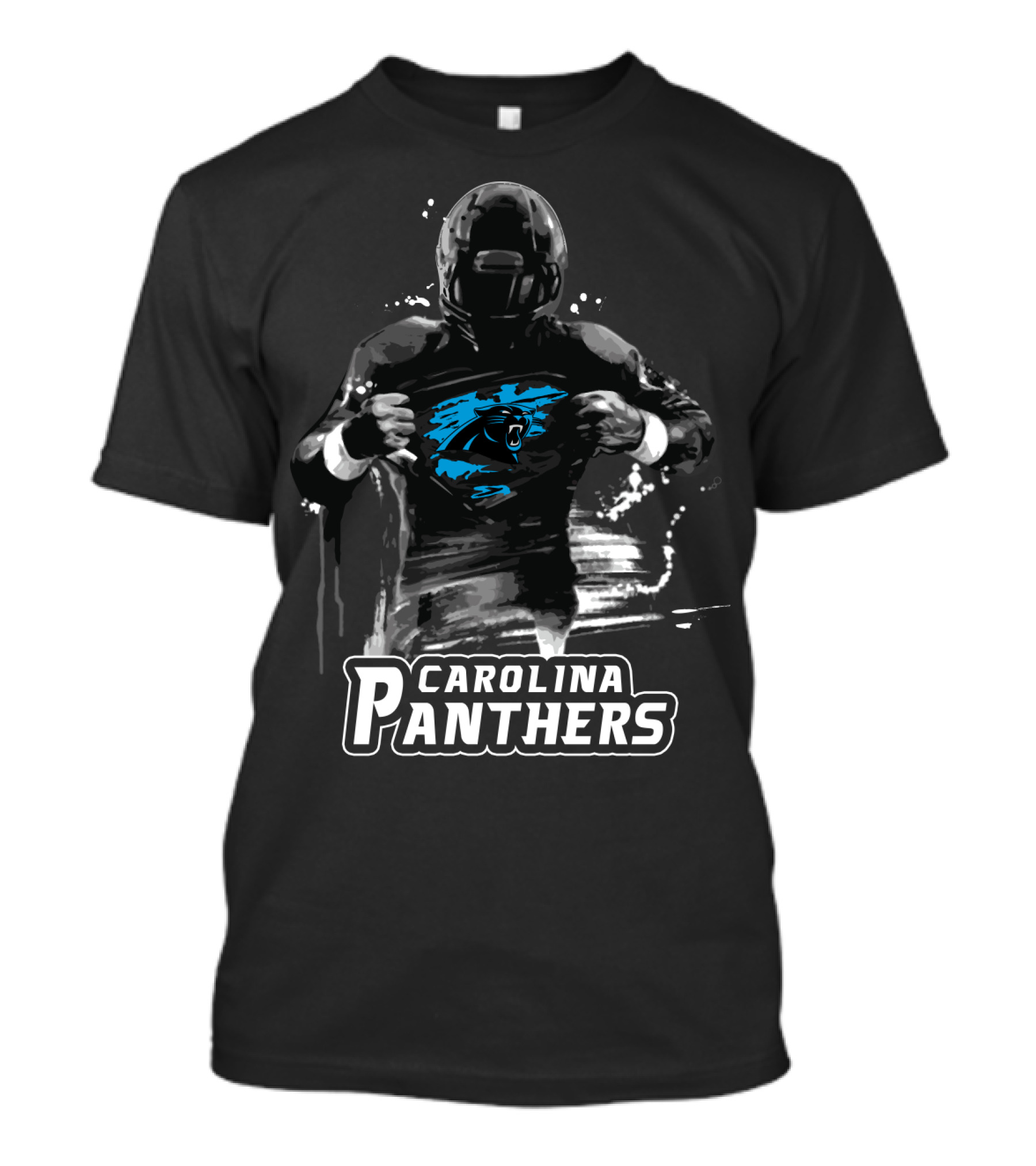 Carolina Panthers Football Superhero T-Shirt