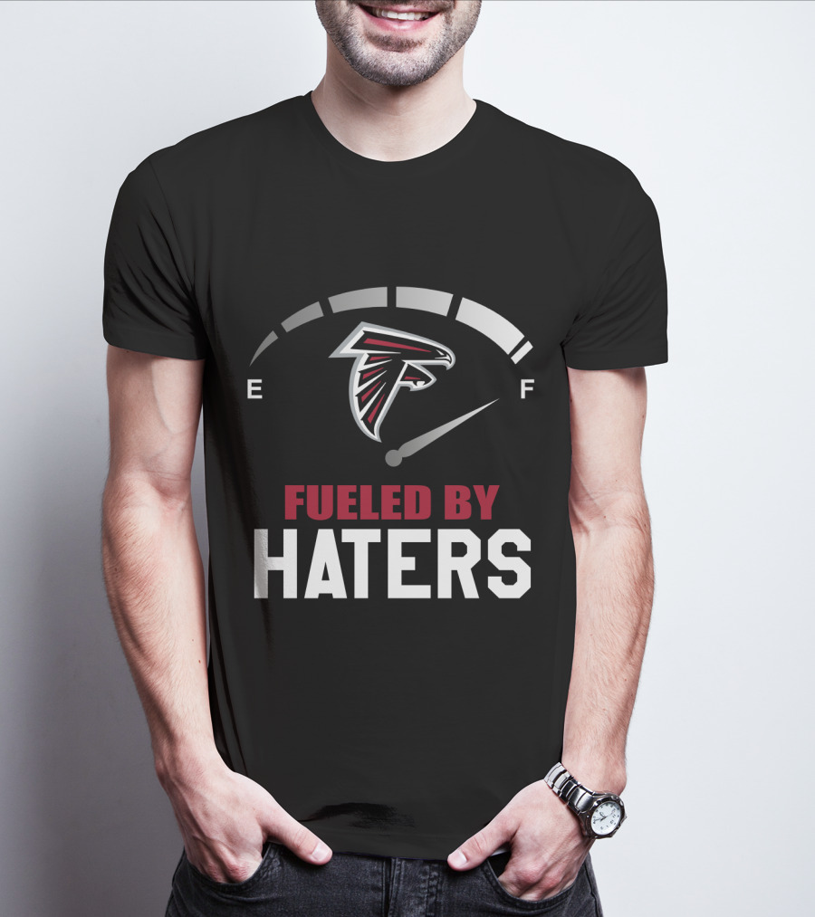 Atlanta Falcons Fueled By Haters Speedometer T-Shirt