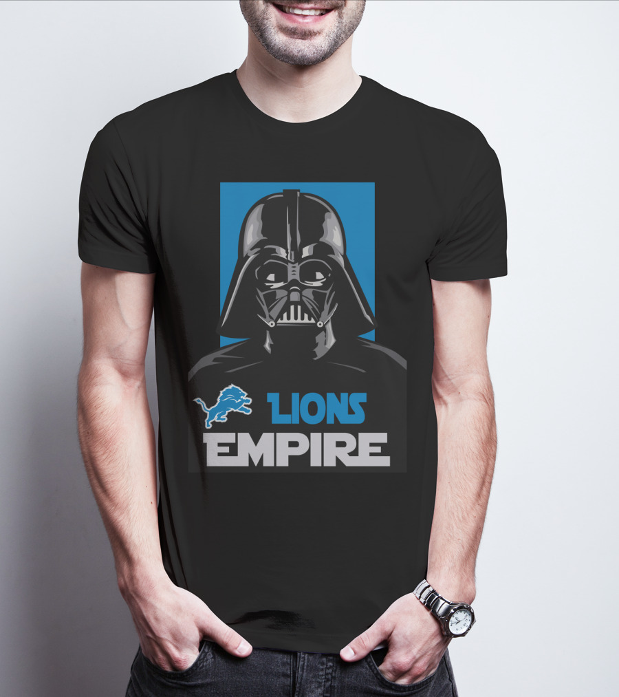 Lions Empire Darth Vader Detroit T-Shirt