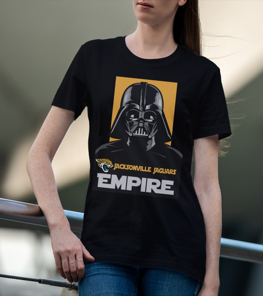 Jacksonville Jaguars Empire Darth Vader Fan T-Shirt
