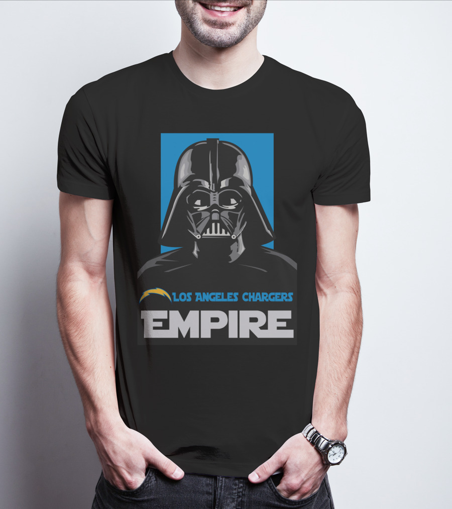Los Angeles Chargers Empire Darth Vader T-Shirt