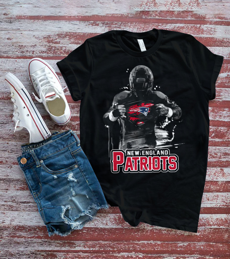 New England Patriots Football Superhero T-Shirt