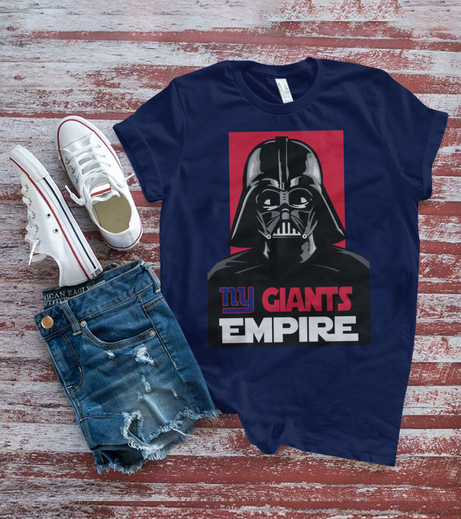 Ny Giants Empire Darth Vader T-Shirt