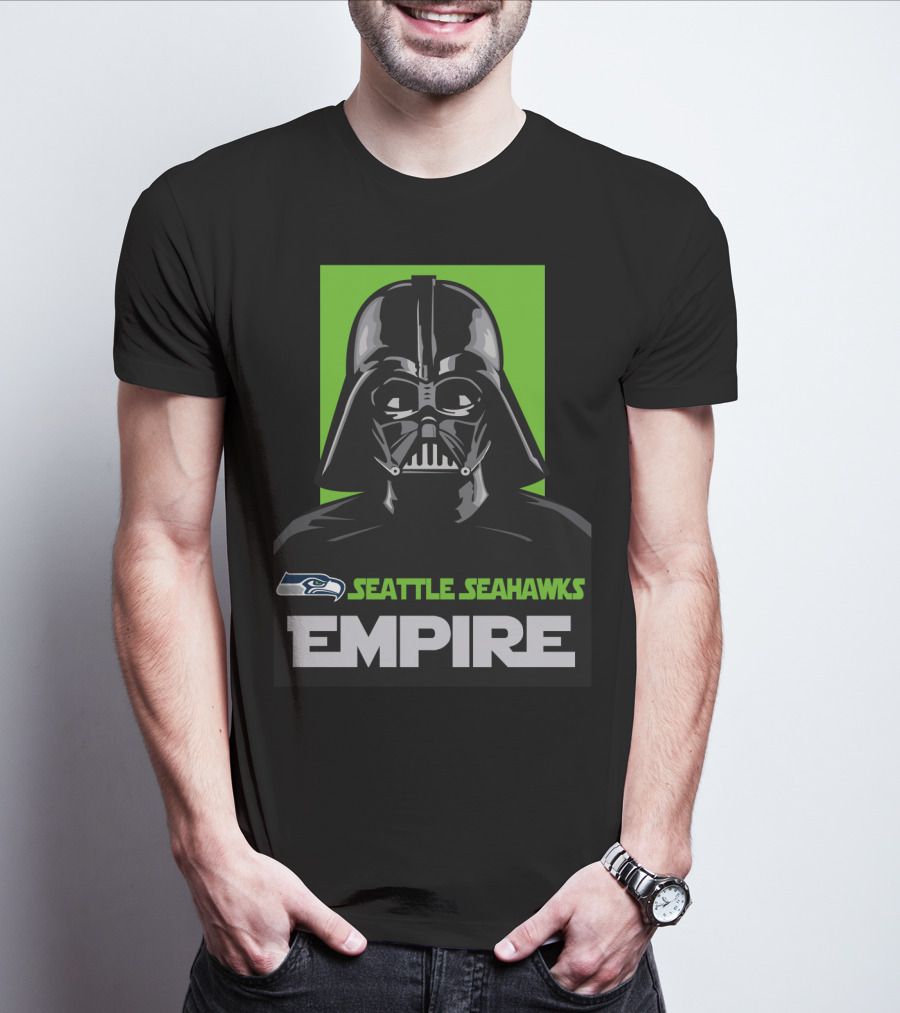 Seattle Seahawks Empire Darth Vader T-Shirt
