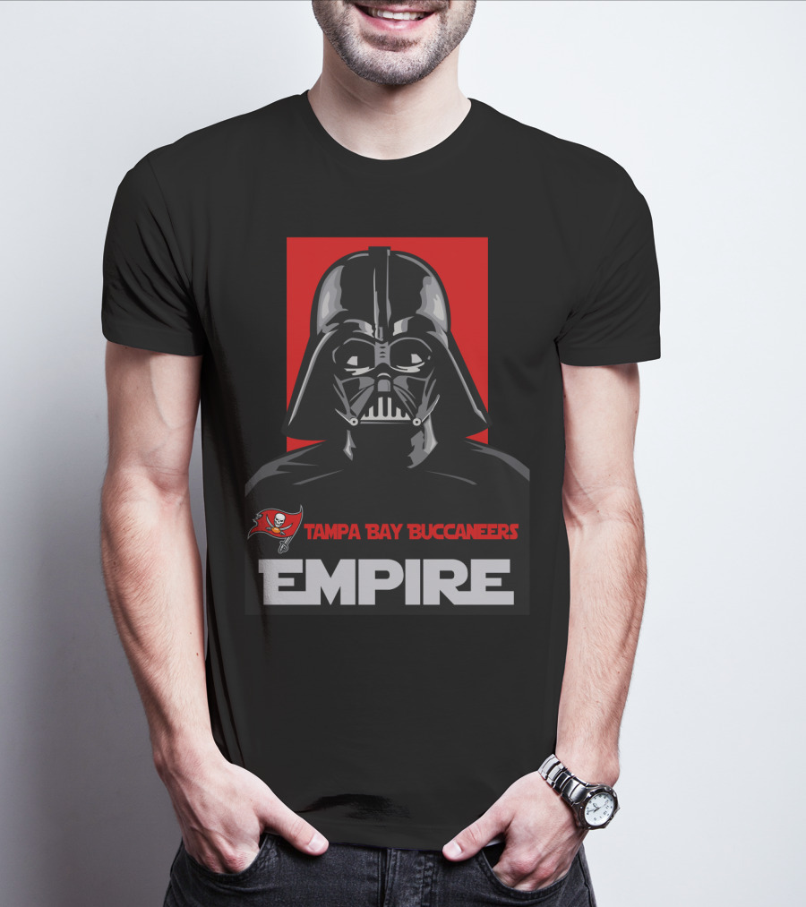 Tampa Bay Buccaneers Darth Vader Empire T-Shirt