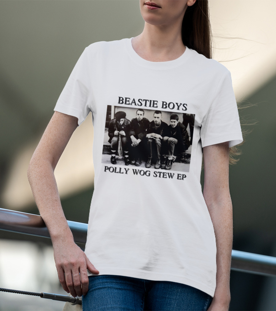 Beastie Boys Polly Wog Stew EP Group Photo T-Shirt