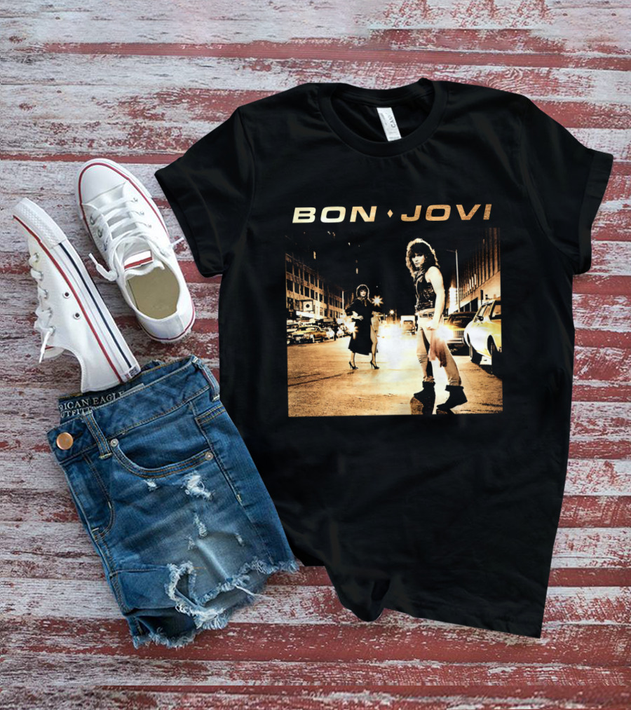 BON JOVI Urban Street Scene T-Shirt