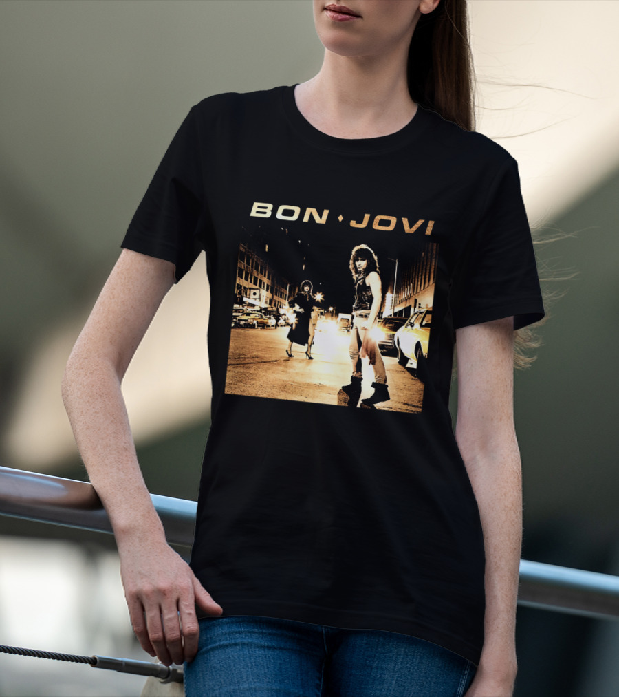 BON JOVI Urban Street Scene T-Shirt