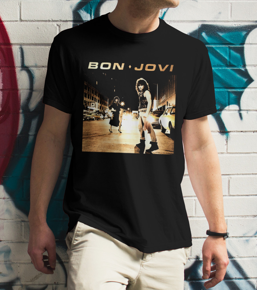 BON JOVI Urban Street Scene T-Shirt