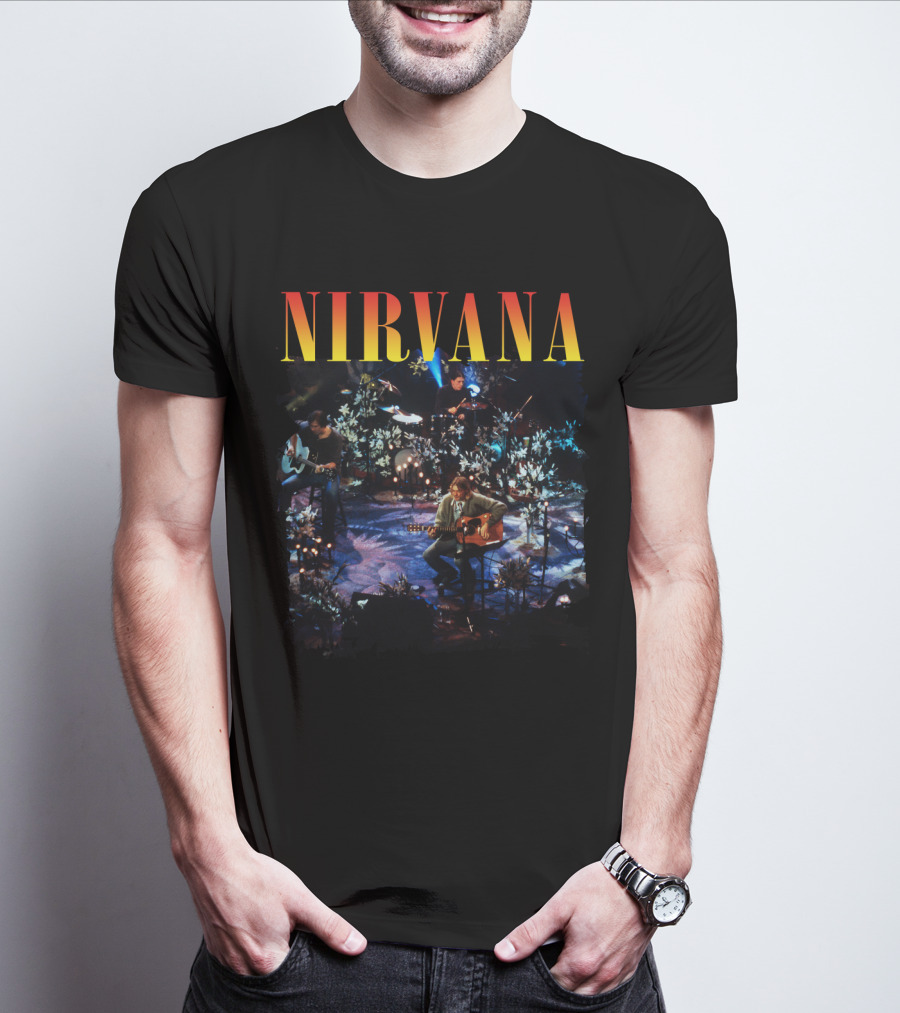 Nirvana MTV Unplugged Live Performance Session T-Shirt