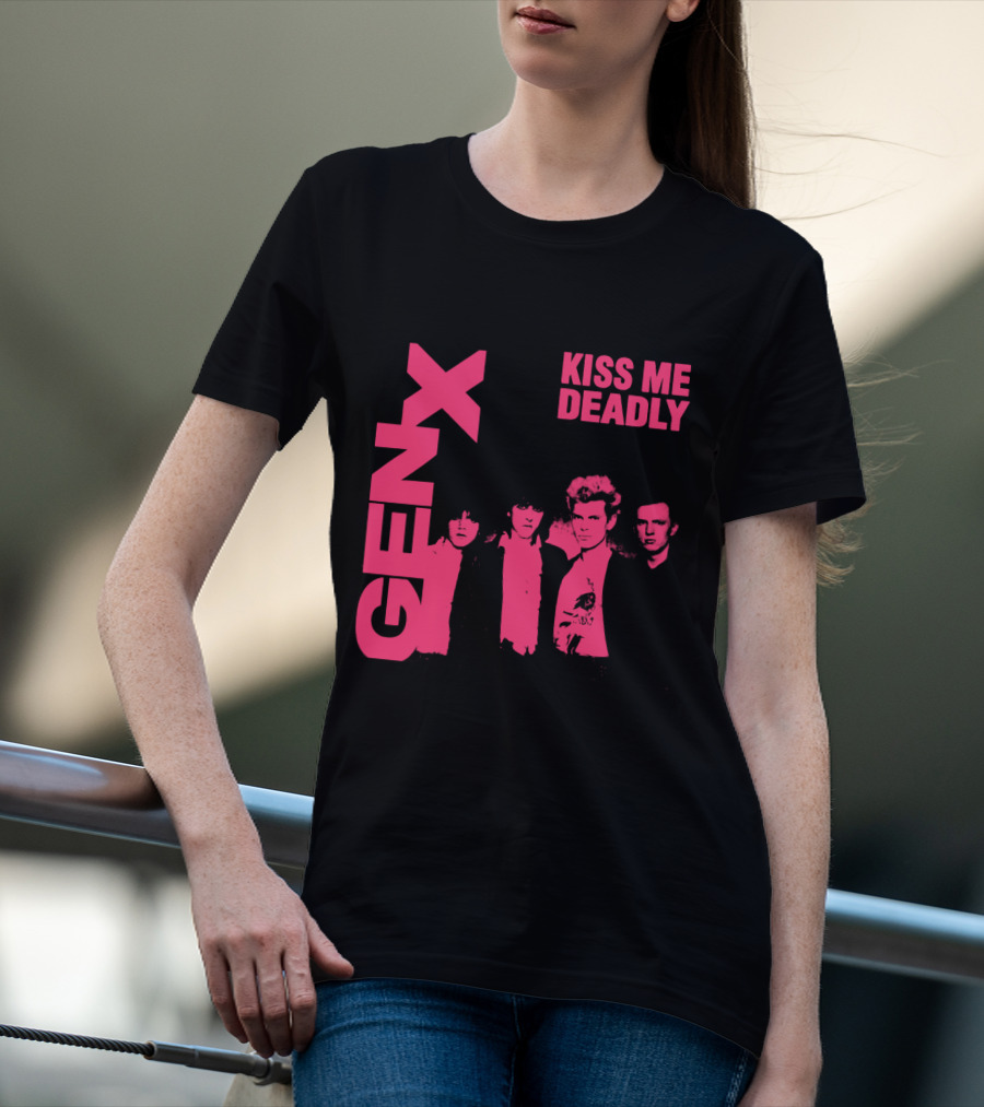GEN X Kiss Me Deadly Band T-Shirt
