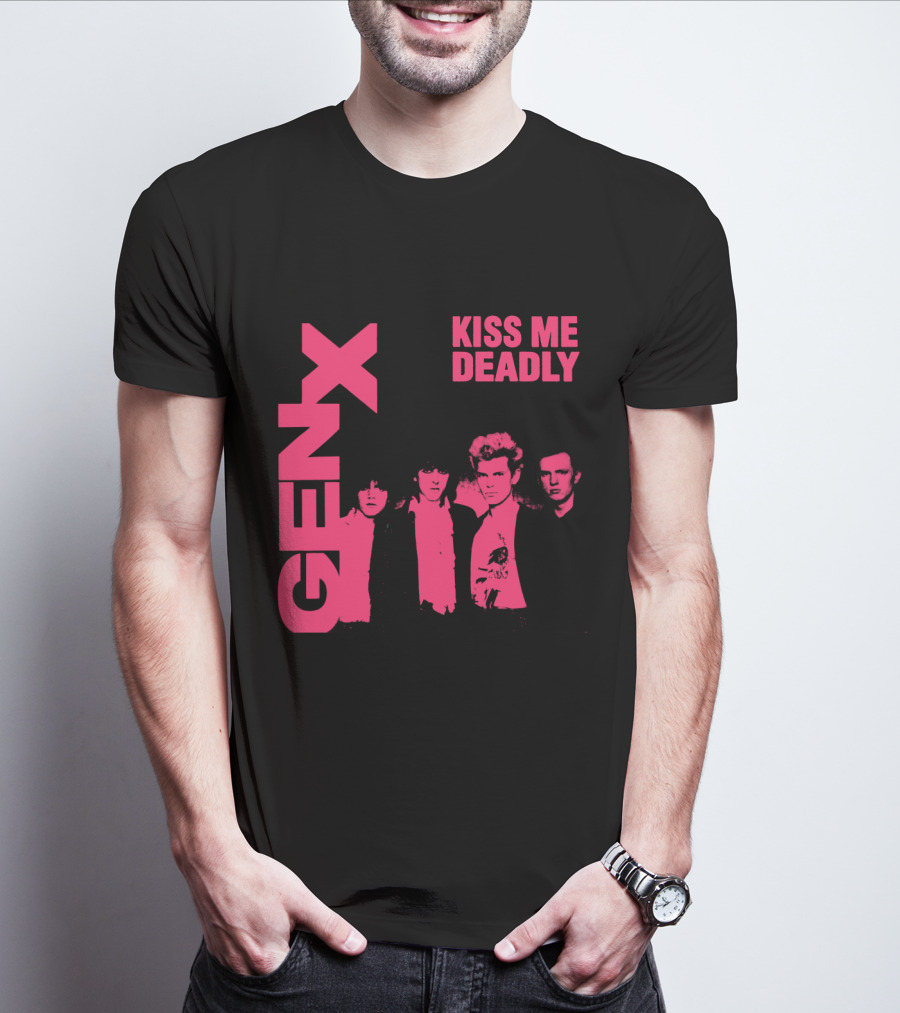 GEN X Kiss Me Deadly Band T-Shirt