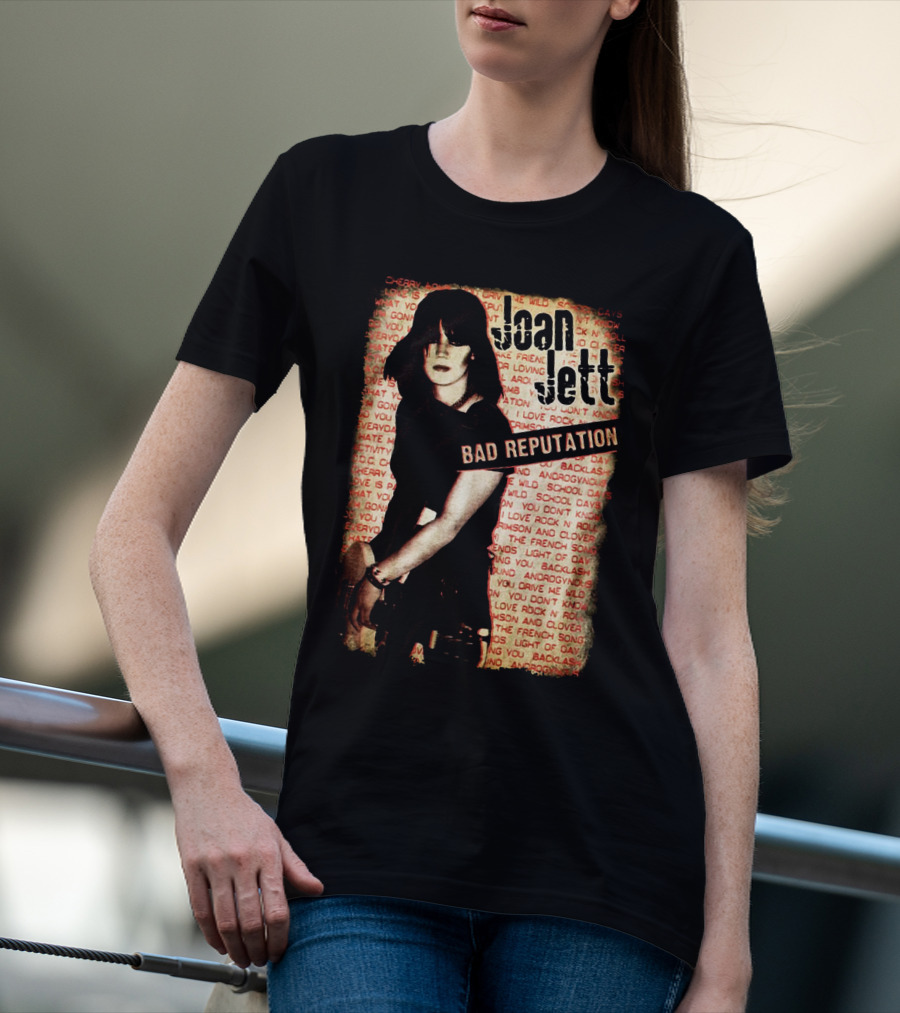 Joan Jett Bad Reputation Vintage Style T-Shirt