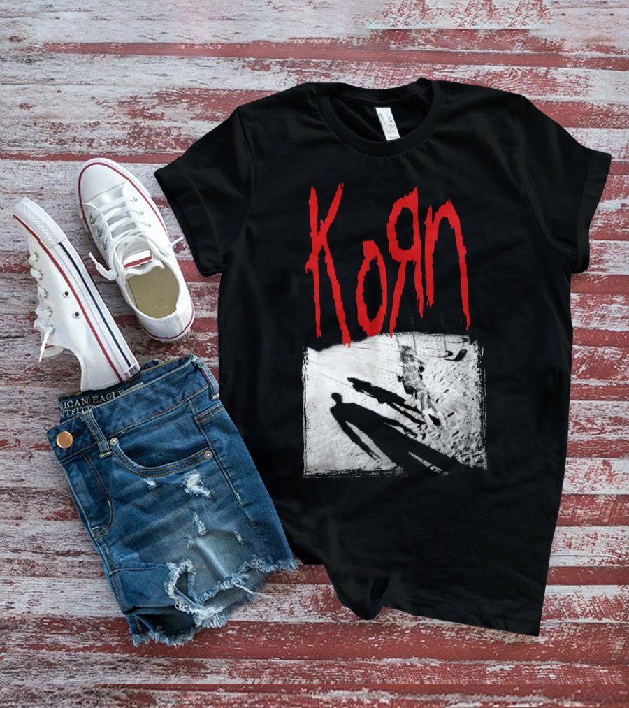 Korn Playground Shadows Vintage Style T-Shirt