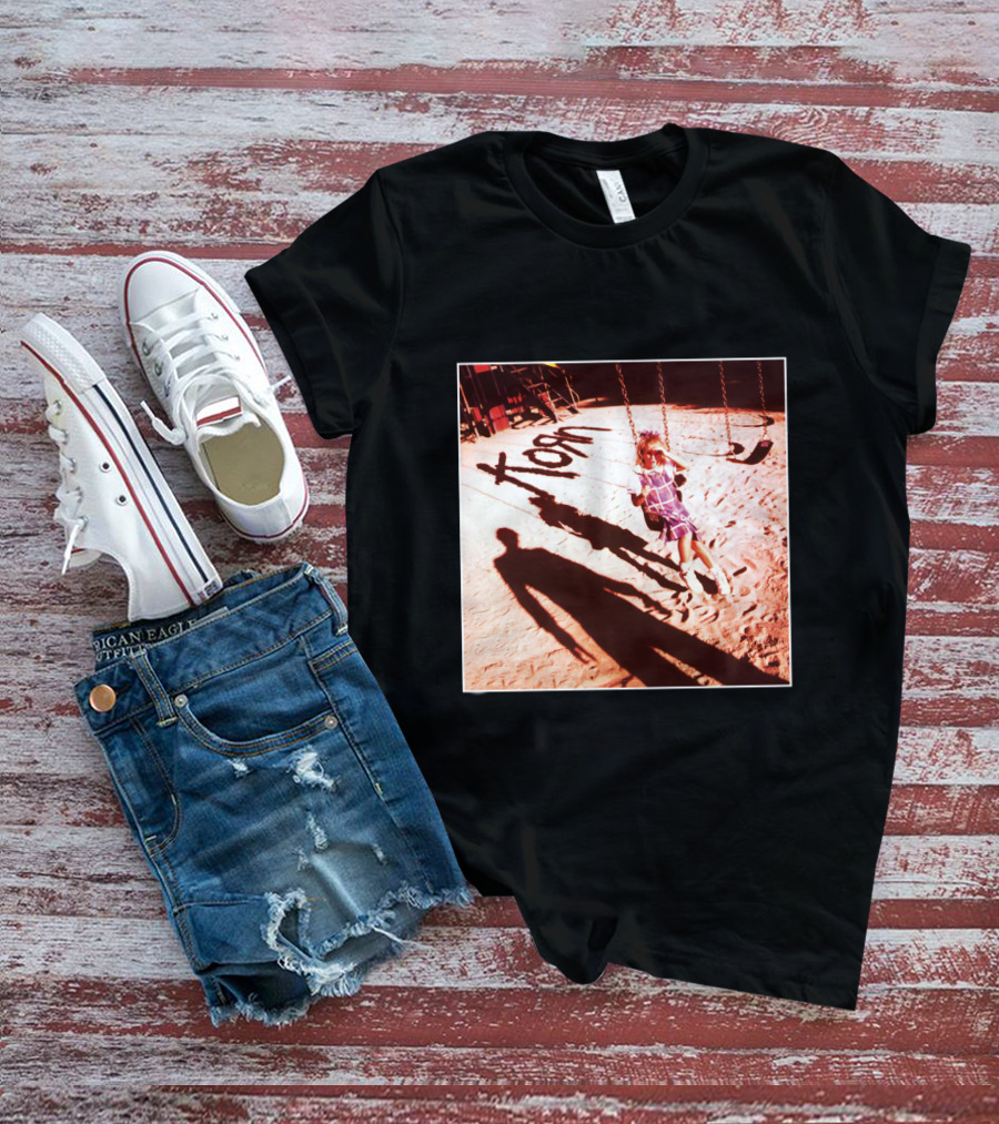 Korn Playground Shadow Swing Пословица T-Shirt