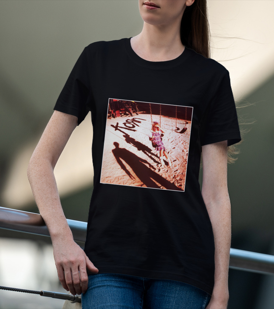Korn Playground Shadow Swing Пословица T-Shirt