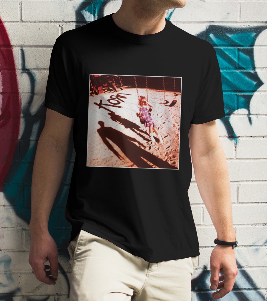 Korn Playground Shadow Swing Пословица T-Shirt