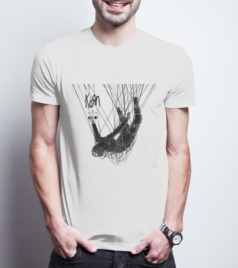 Korn The Nothing 16 String Covered Figure T-Shirt