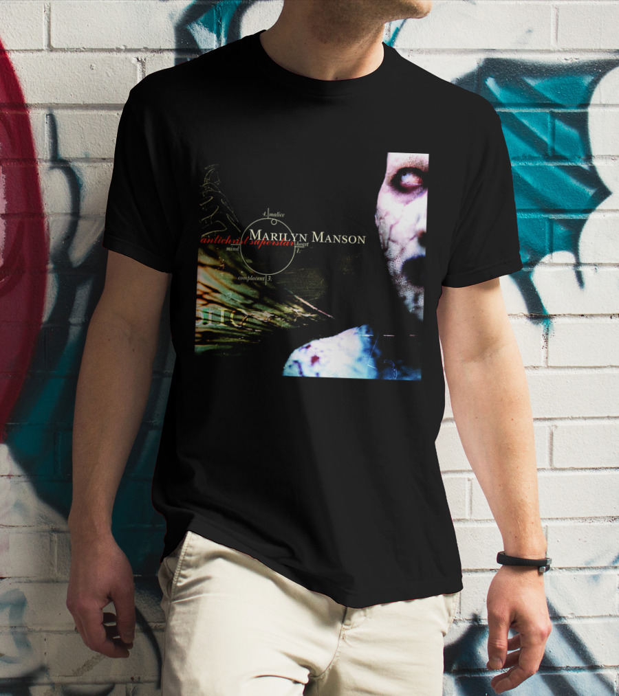 Marilyn Manson Antichrist Superstar Another Mind Confounder Mms T-Shirt