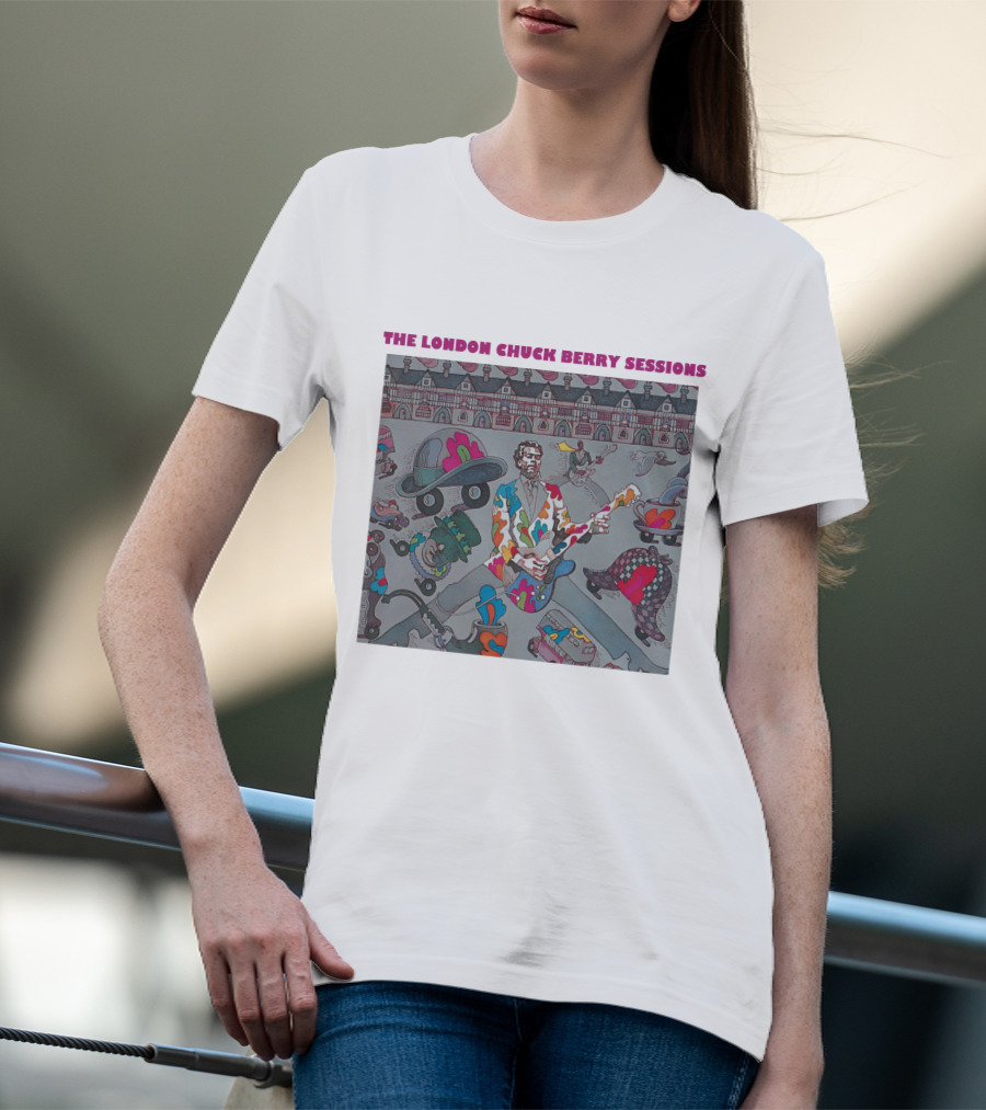 The London Chuck Berry Sessions Colorful Psychedelic Music T-Shirt
