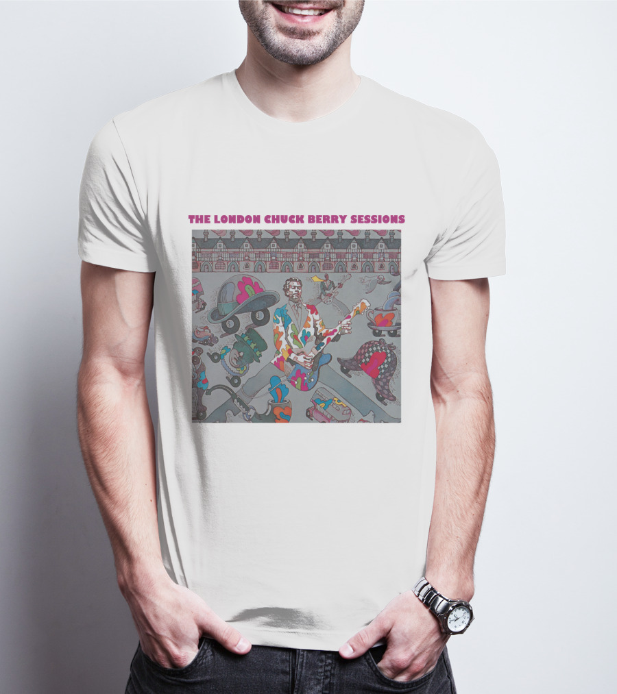 The London Chuck Berry Sessions Colorful Psychedelic Music T-Shirt