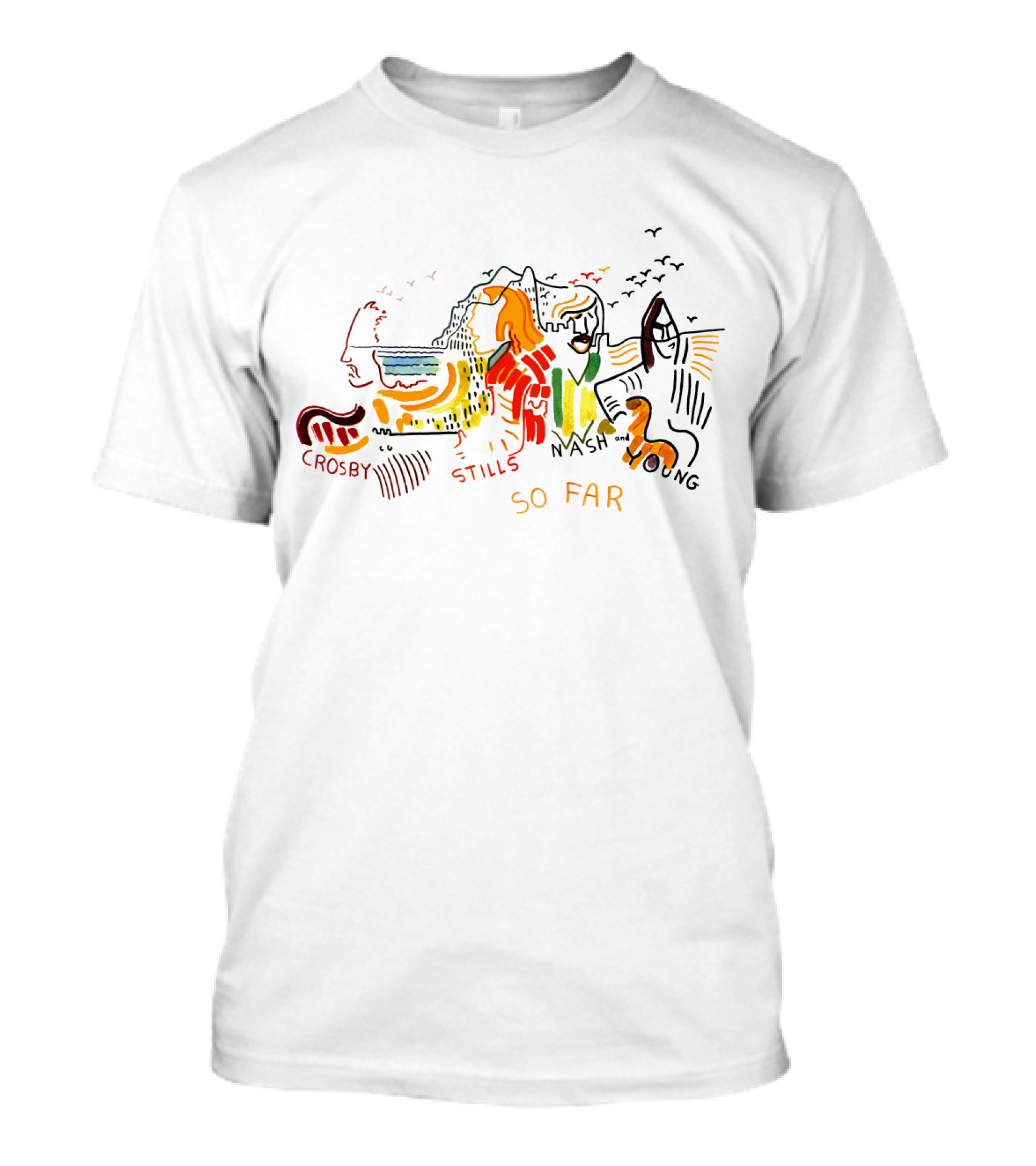 Crosby Stills Nash Young So Far T-Shirt