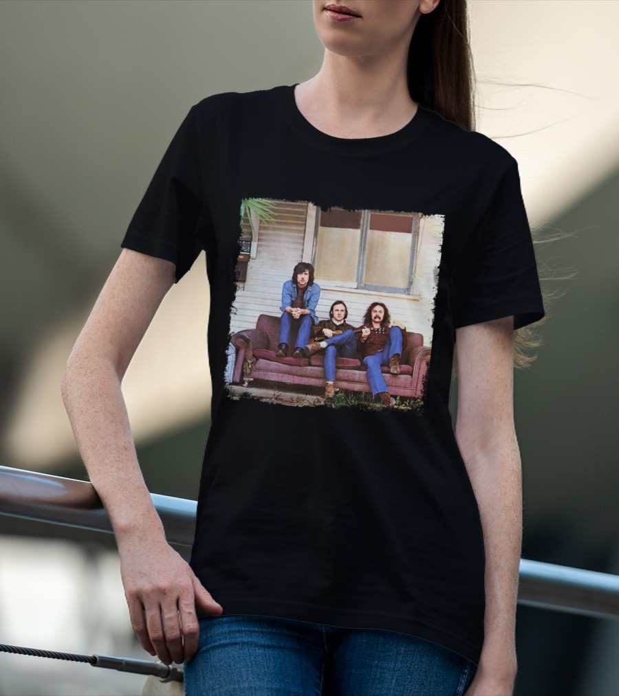 CSN Couch Photo Album Cover Iconic Band T-Shirt