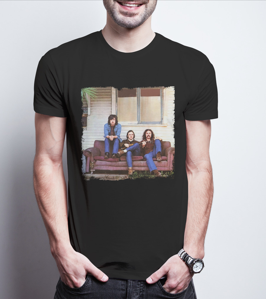 CSN Couch Photo Album Cover Iconic Band T-Shirt