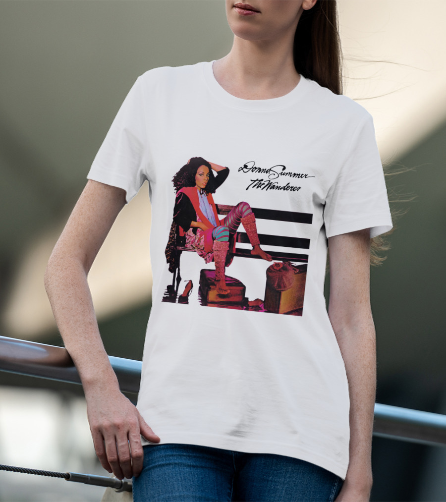 Donna Summer The Wanderer Album Cover T-Shirt