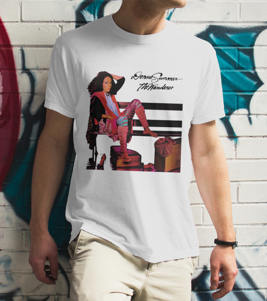 Donna Summer The Wanderer Album Cover T-Shirt