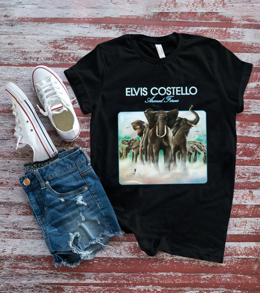 Elvis Costello Armed Forces Elephant T-Shirt
