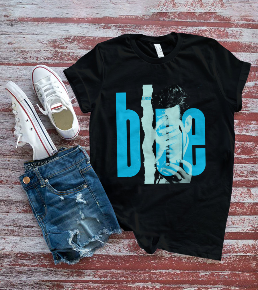 EVCTL 37 Almost Blue Torn T-Shirt