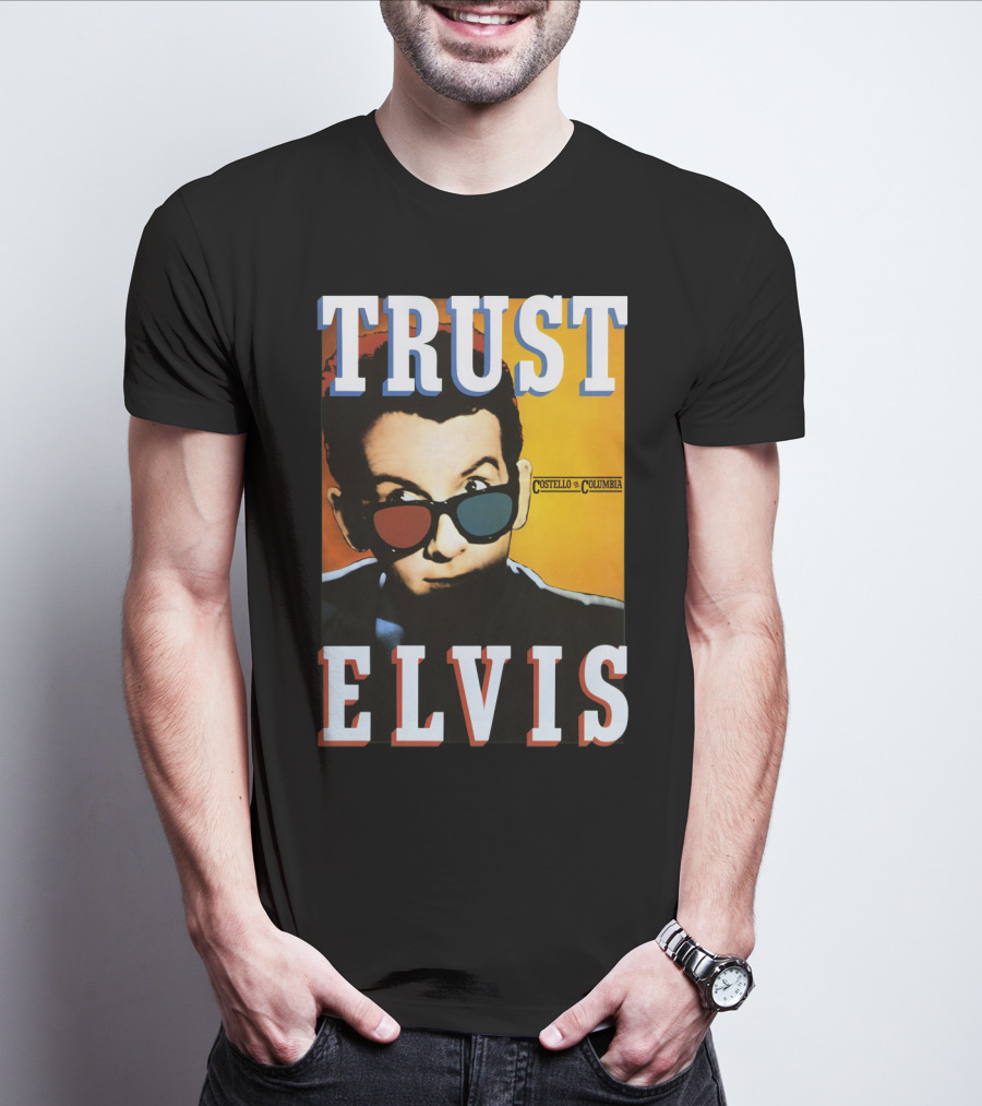 Trust Elvis Costello Columbia 35 T-Shirt