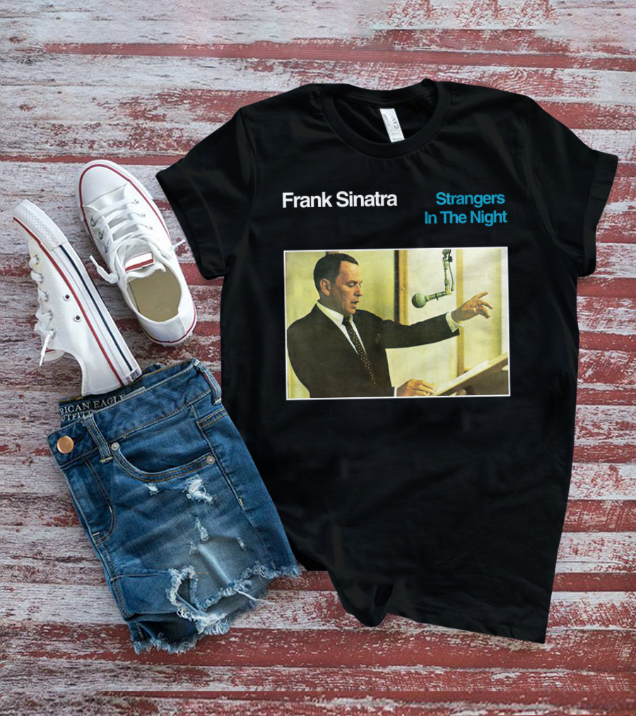 Frank Sinatra Strangers In The Night Classic Album Cover T-Shirt