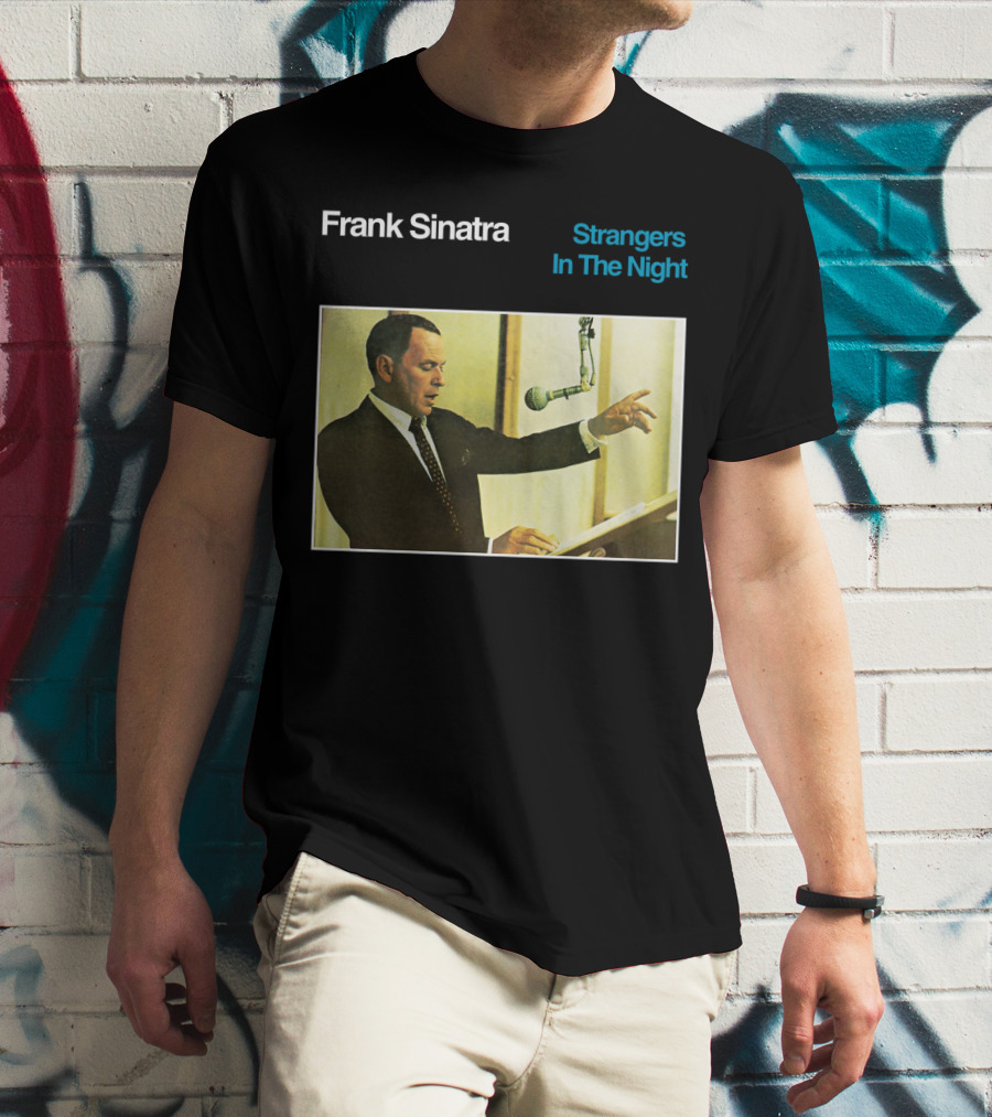 Frank Sinatra Strangers In The Night Classic Album Cover T-Shirt