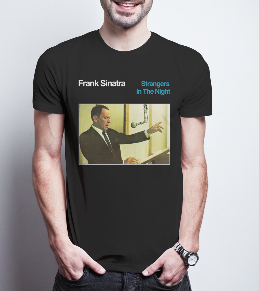 Frank Sinatra Strangers In The Night Classic Album Cover T-Shirt