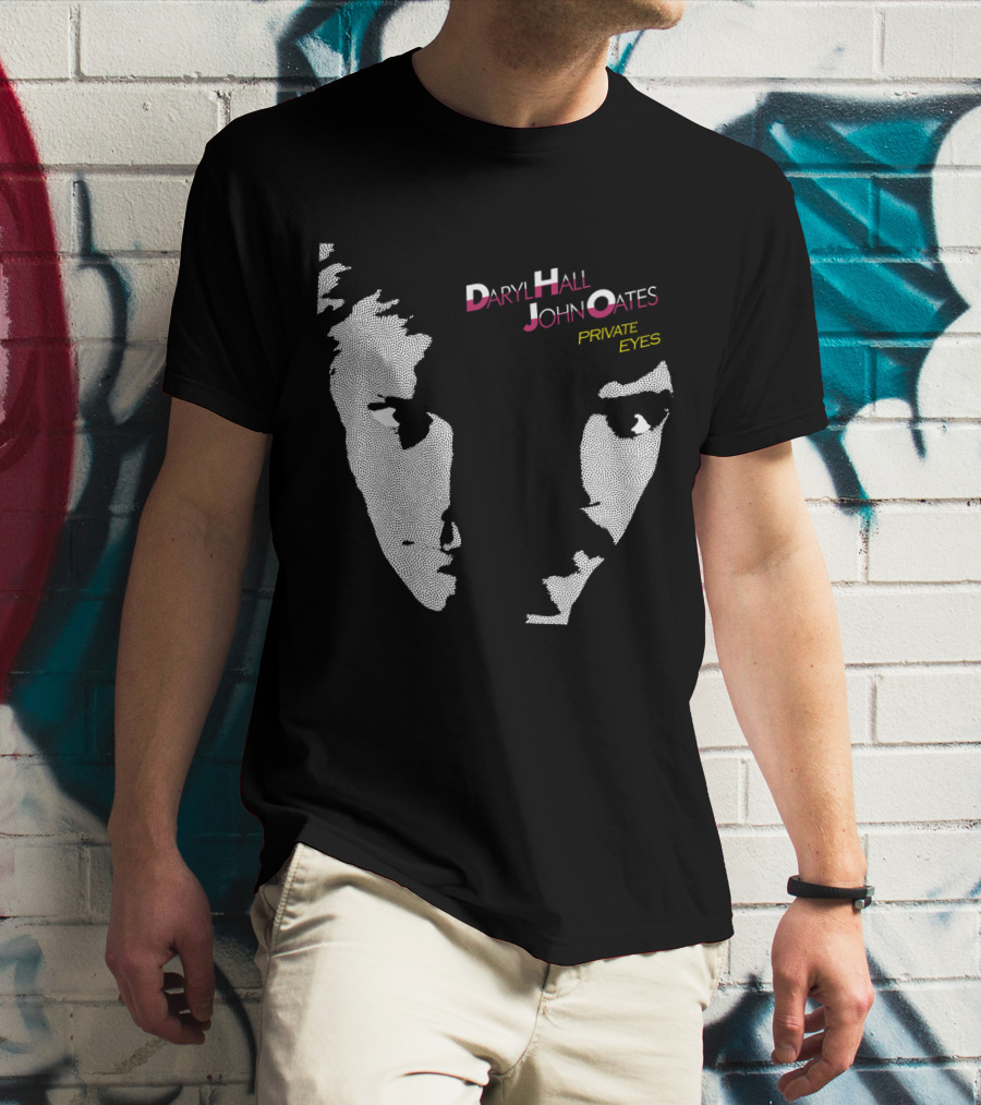 Daryl Hall John Oates Private Eyes 07 T-Shirt