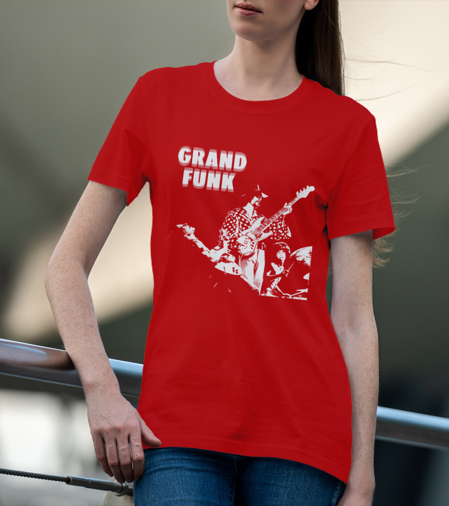 Grand Funk Railroad Band Live Rock Performance GFR 10 T-Shirt