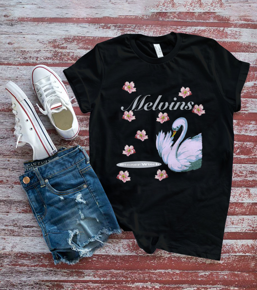 Melvins Stoner Witch Blossom Swan T-Shirt