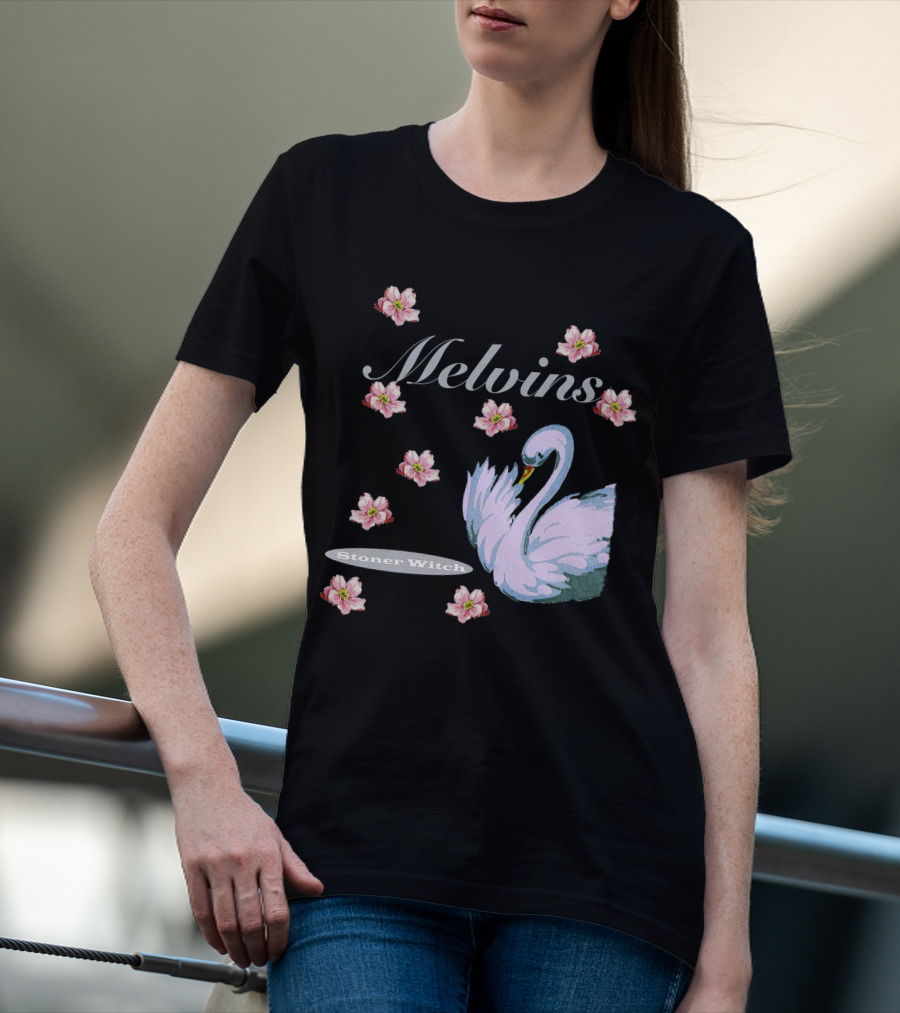 Melvins Stoner Witch Blossom Swan T-Shirt