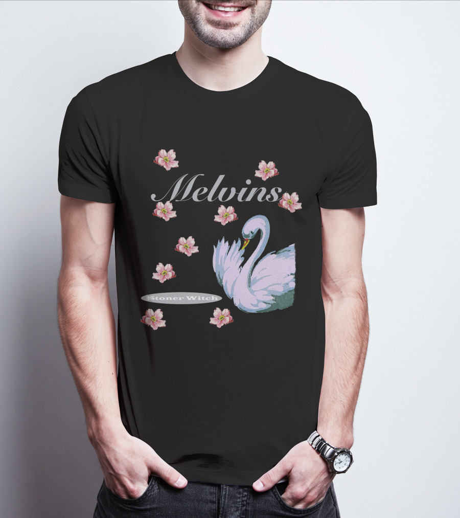 Melvins Stoner Witch Blossom Swan T-Shirt