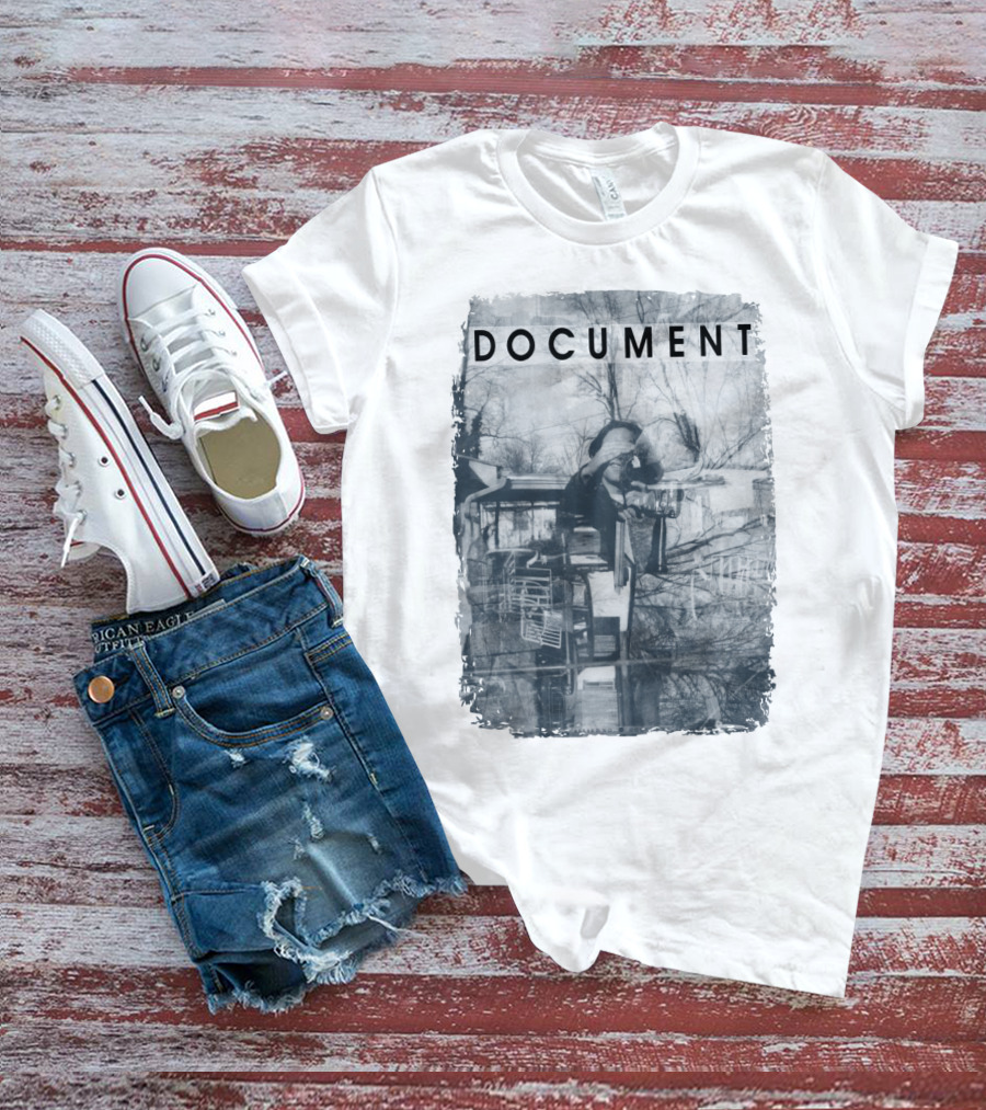 REM Document Reflections Monochrome Photograph T-Shirt