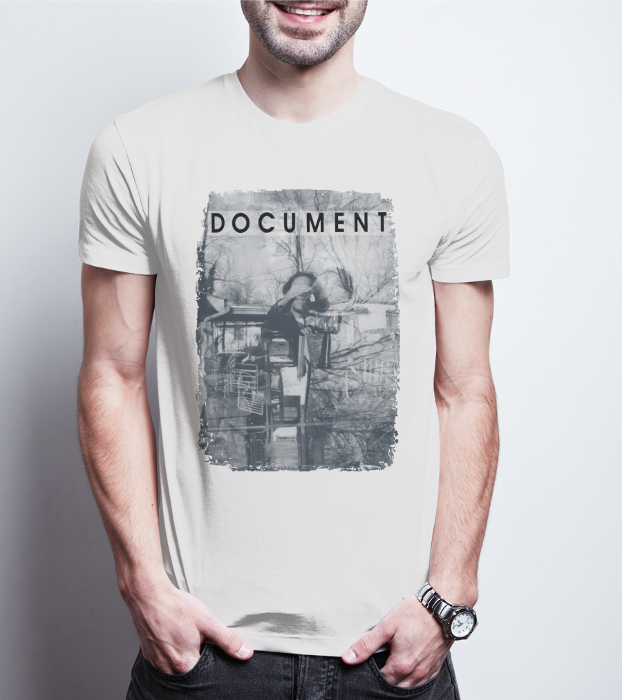 REM Document Reflections Monochrome Photograph T-Shirt