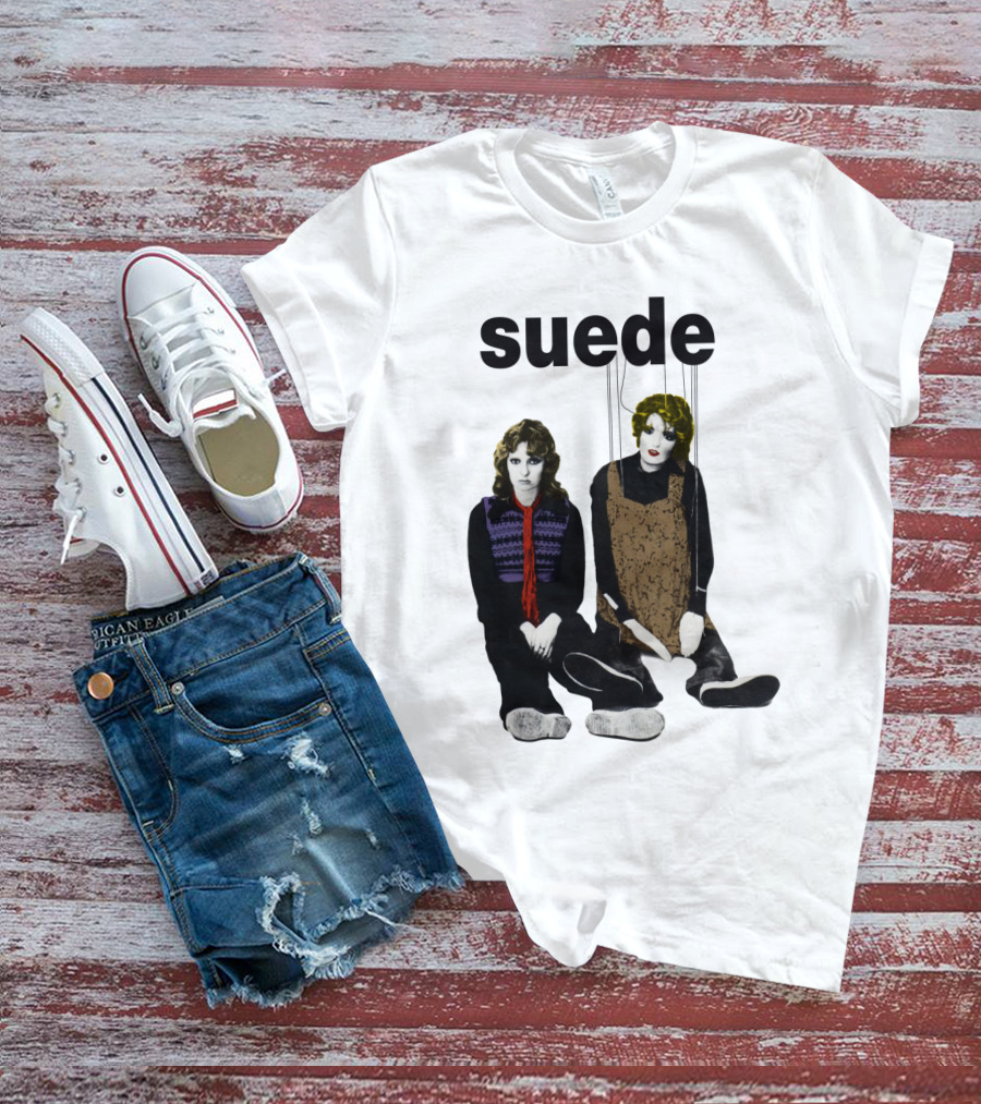 Suede Puppet Dolls Imagery Sde T-Shirt